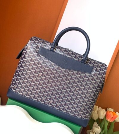 Replica Goyard Cisalpin Document Case Blue - Best Fake Designer Bags