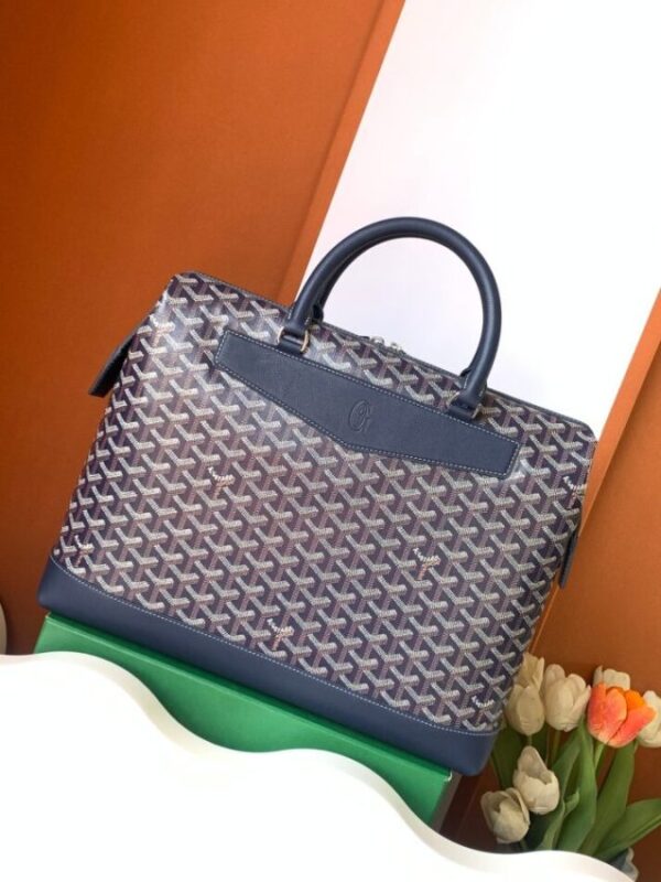 Replica Goyard Cisalpin Document Case Blue - Best Fake Designer Bags