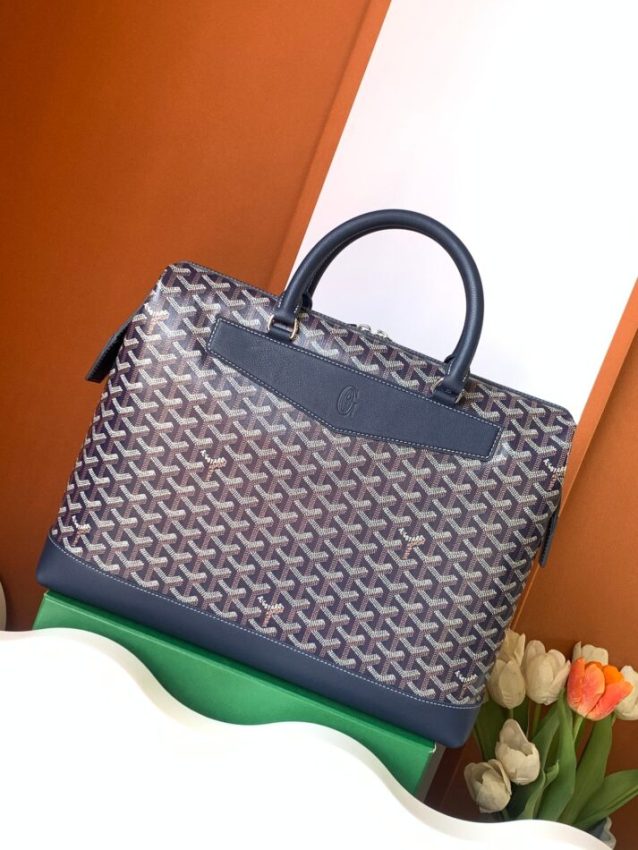 Replica Goyard Cisalpin Document Case Blue - Best Fake Designer Bags