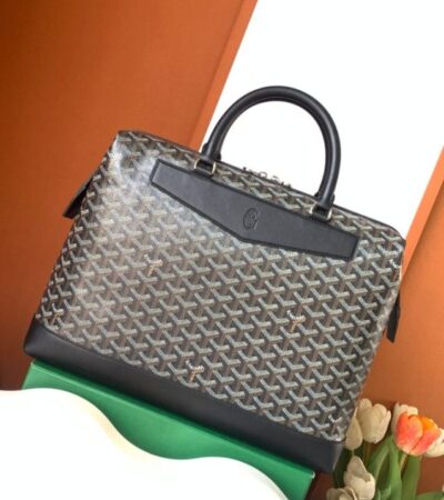 Replica Goyard Cisalpin Document Case Black - Best Fake Designer Bags