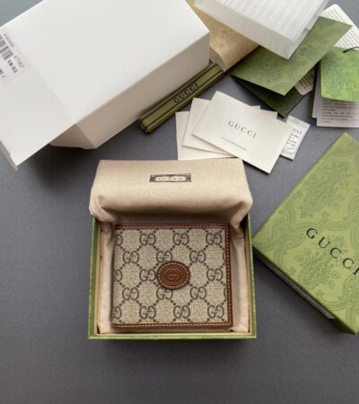 Replica Gucci Interlocking Wallet Brown - Best Fake Designer Bags