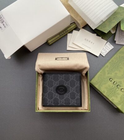 Replica Gucci Interlocking Wallet Black - Best Fake Designer Bags