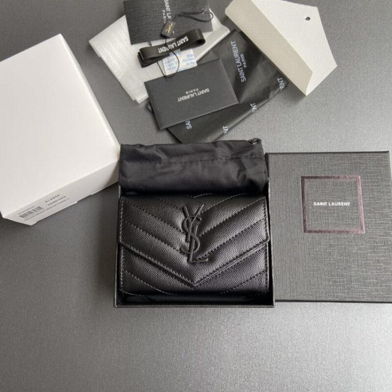 Replica Yves Saint Laurent Two-fold Wallet - Best Fake Designer Bags