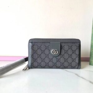 Replica Gucci Ophidia GG Wallet Grey - Best Fake Designer Bags
