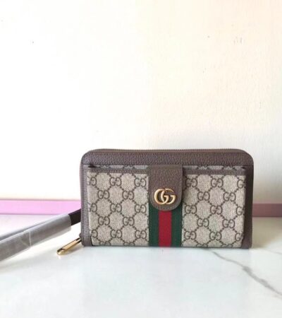 Replica Gucci Ophidia GG Wallet  Beige - Best Fake Designer Bags