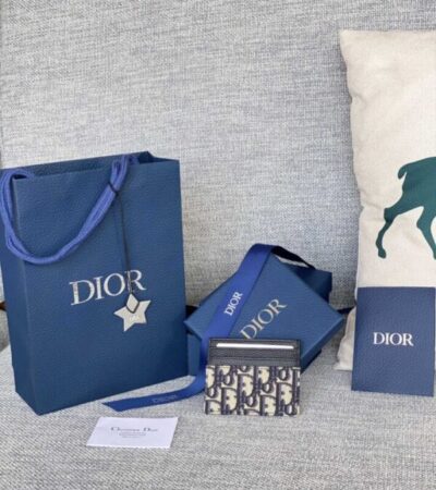 Replica Dior Card Holder Oblique - Best Fake Designer Bags