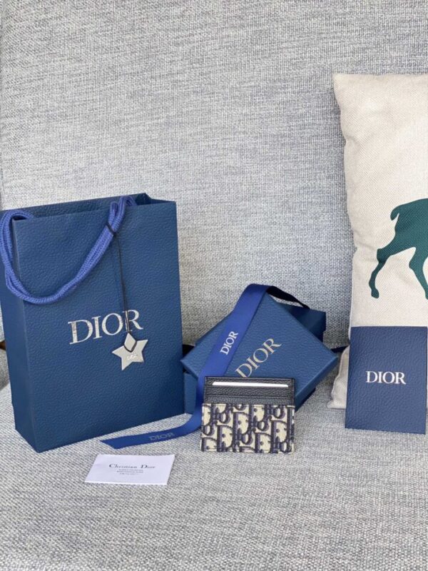Replica Dior Card Holder Oblique - Best Fake Designer Bags