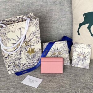 Replica Dior Saddle Flap Card Holder - premium-grade designer purse dupe