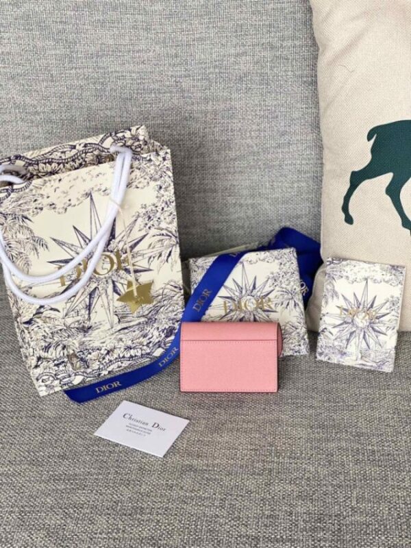 Replica Dior Saddle Flap Card Holder - premium-grade designer purse dupe