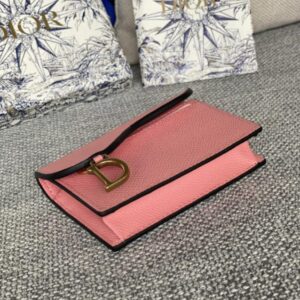 Replica Dior Saddle Flap Card Holder - high-quality designer bag clone