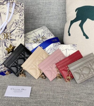 Replica Dior Freesia Card Holder - Best Fake Designer Bags