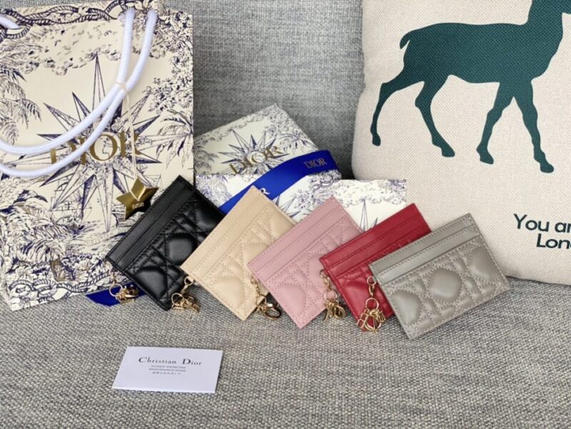 Replica Dior Freesia Card Holder - Best Fake Designer Bags