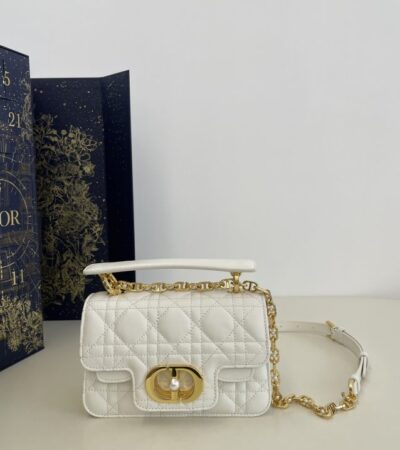 Replica Dior Jolie Top Handle White - Best Fake Designer Bags