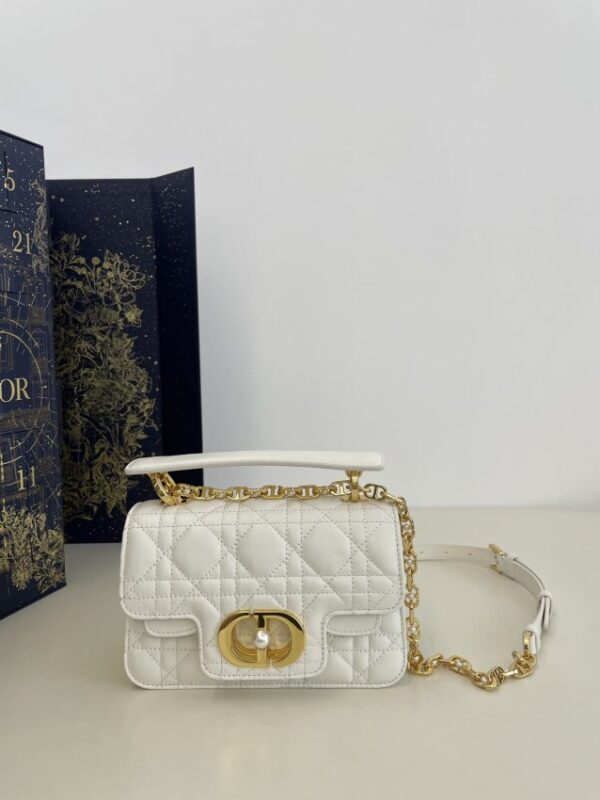Replica Dior Jolie Top Handle White - Best Fake Designer Bags