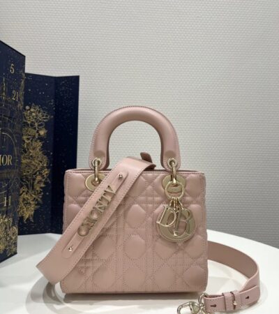 Replica Lady Dior Powered Pink ABC - Best Fake Designer Bags