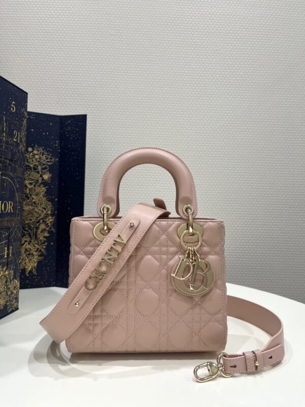 Replica Lady Dior Powered Pink ABC - Best Fake Designer Bags