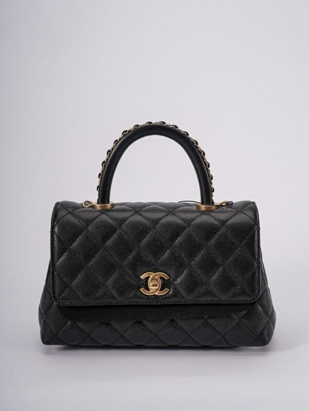 Replica CHANEL 23P Coco Black - Best Fake Designer Bags