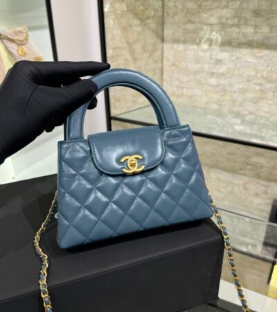 Replica CHANEL 23k Kelly Grey-Blue - Best Fake Designer Bags