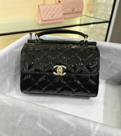 Replica CHANEL 23 Patent Box Bag - Best Fake Designer Bags