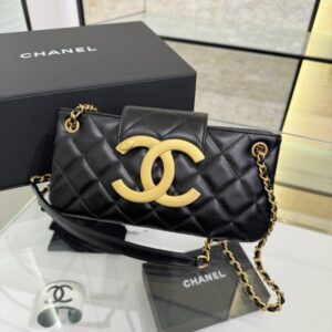 Replica CHANEL 24c Baguette Bag Black - Best Fake Designer Bags
