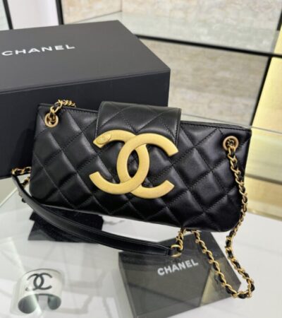 Replica CHANEL 24c Baguette Bag Black - Best Fake Designer Bags