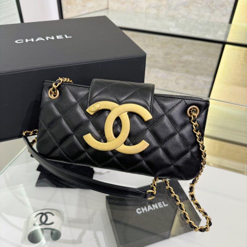Replica CHANEL 24c Baguette Bag Black - Best Fake Designer Bags