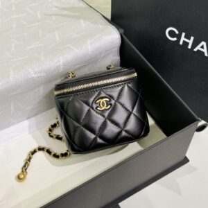 Replica CHANEL 23P Lipstick Ball Black - Best Fake Designer Bags