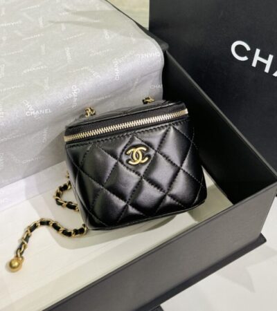 Replica CHANEL 23P Lipstick Ball Black - Best Fake Designer Bags