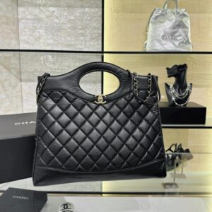 Replica CHANEL 31Bag Large Black - Best Fake Designer Bags