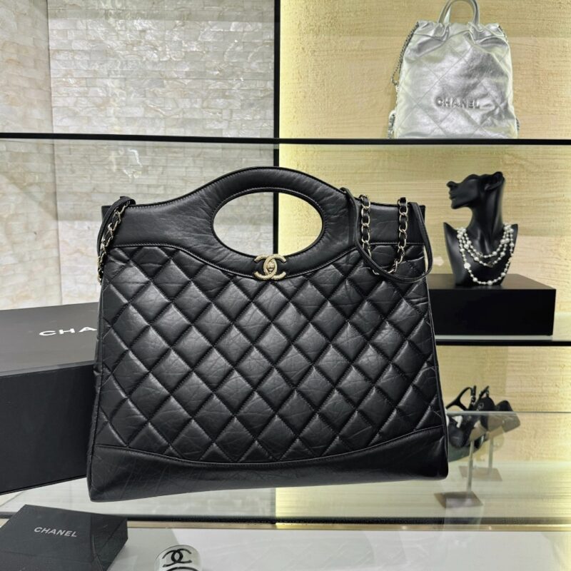 Replica CHANEL 31Bag Large Black - Best Fake Designer Bags