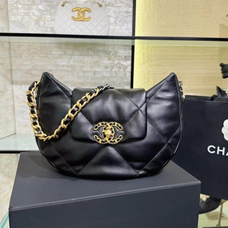 Replica CHANEL 24c Half Moon Bag - Best Fake Designer Bags