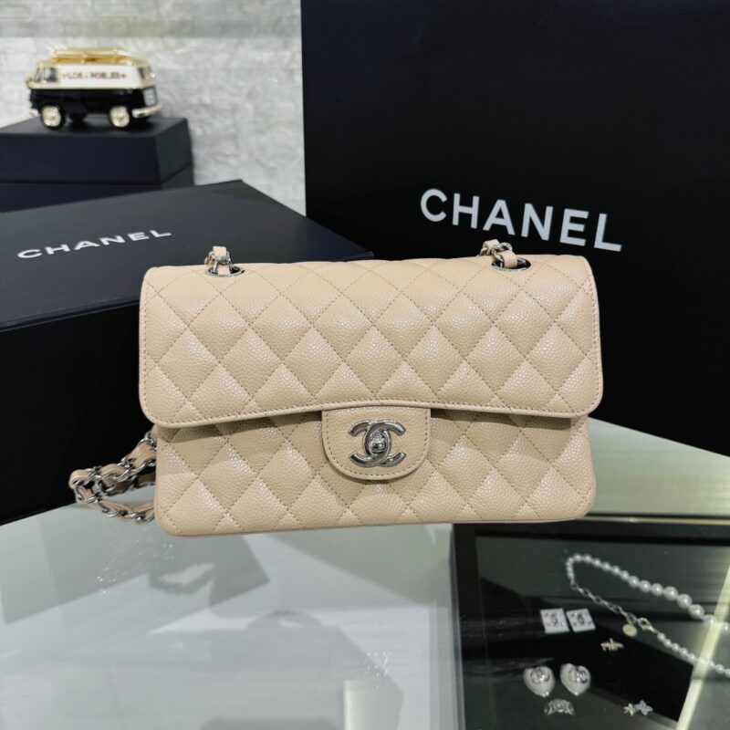 Replica CHANEL Classic Flap 23cm Apricot - Best Fake Designer Bags