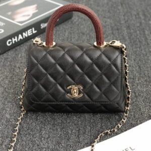 Replica CHANEL 23P Coco Lizard Handle - Best Fake Designer Bags