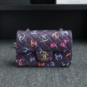 Replica CHANEL 24s Graffiti Classic Flap Mini - Best Fake Designer Bags