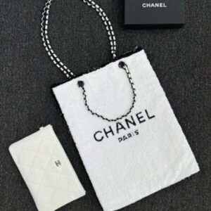 Replica CHANEL Sequin Shoulder Bag White - Best Fake Designer Bags