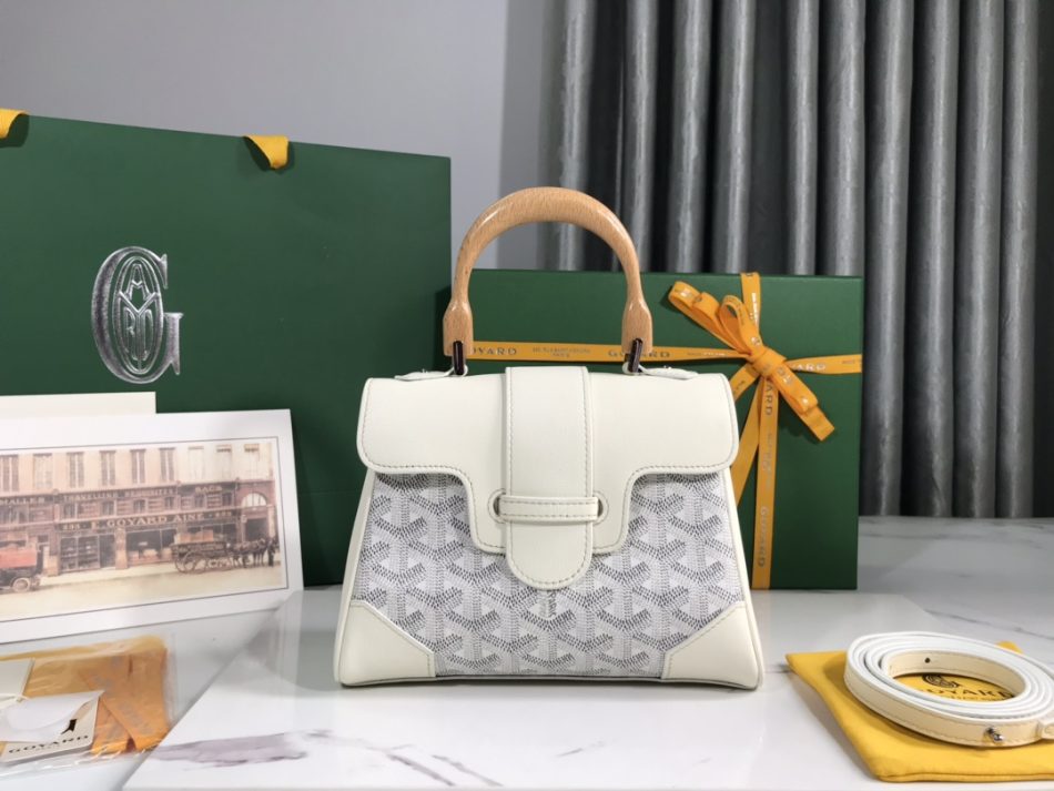 Goyard Saigon Souple Mini Imitation — Iconic Mini Bag Wooden Toggle