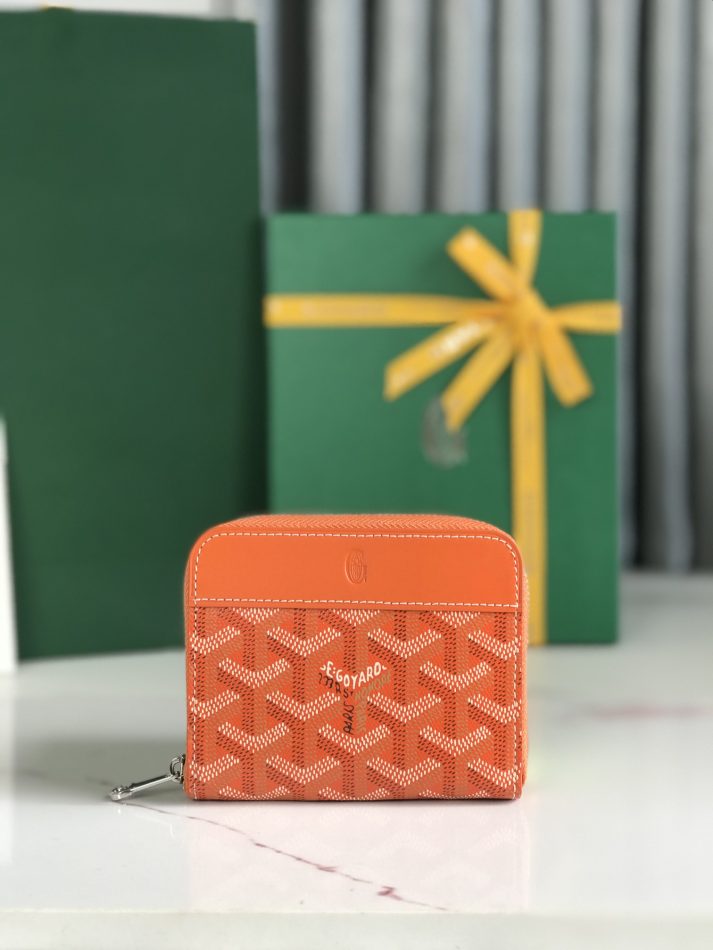 Goyard Matignon PM Mini Wallet Replica — Compact Goyardine Wallet